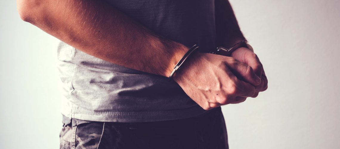 Man arrested in a military jurisdiction