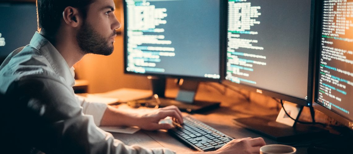 Soldier using a computer to commit a computer crime.