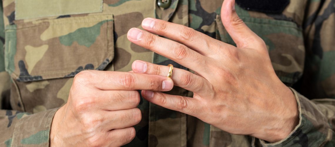 military divorce